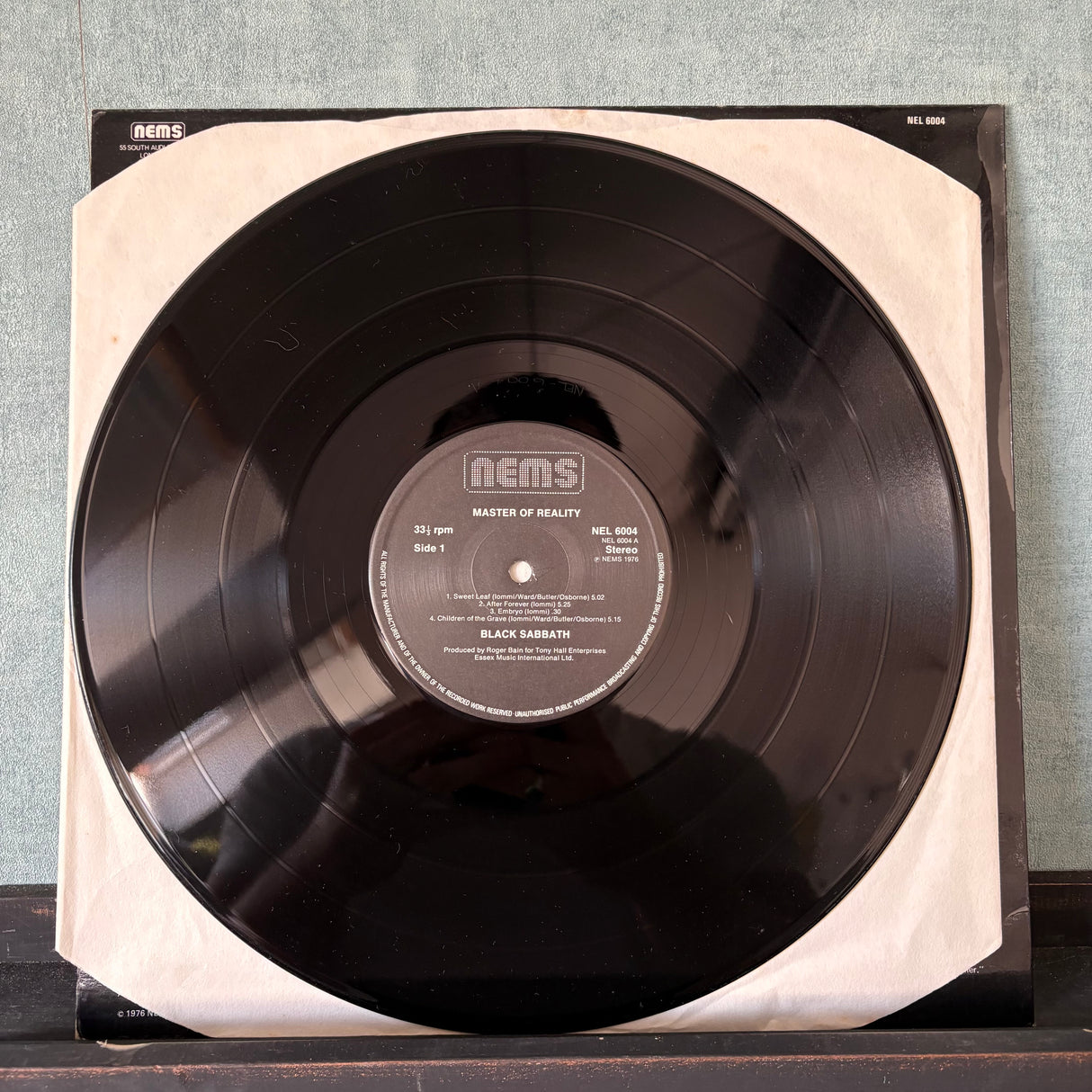 Black Sabbath - Master Of Reality - NEMS -VINYL