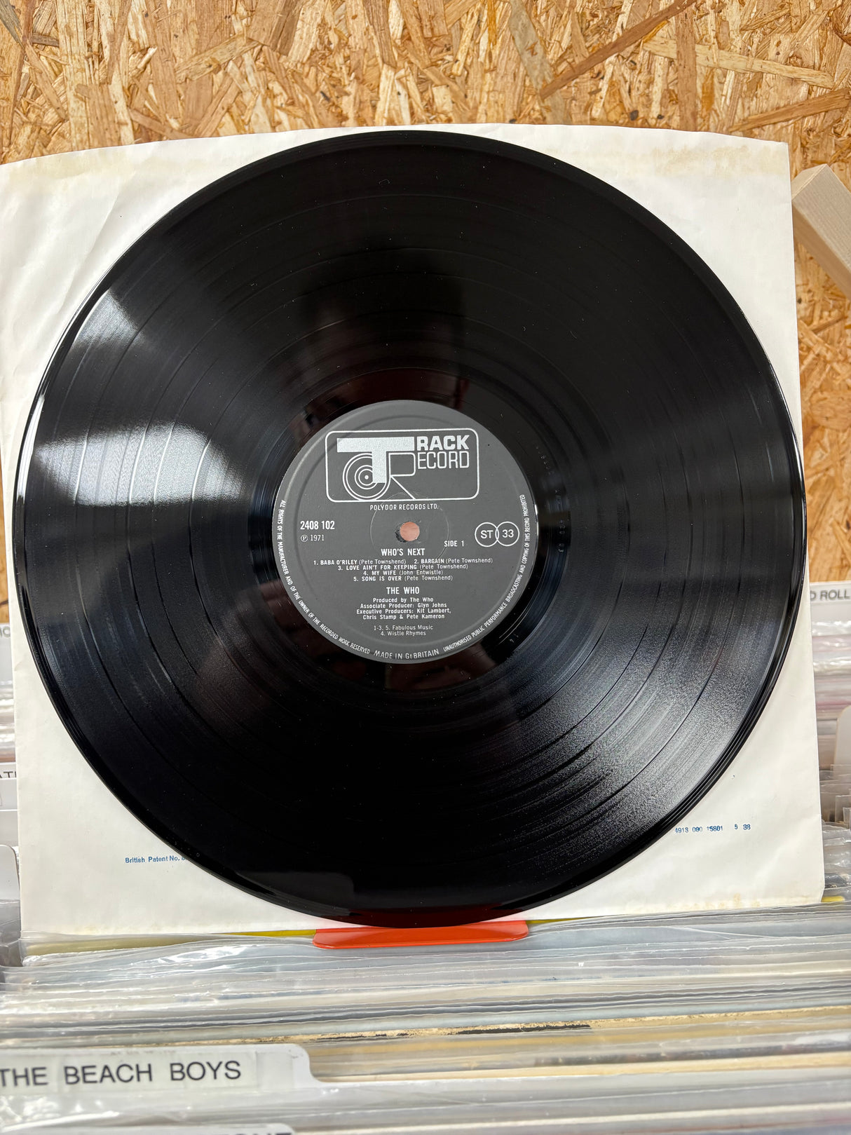 The Who - Who's Next - 1st Press Track Records - VINYL