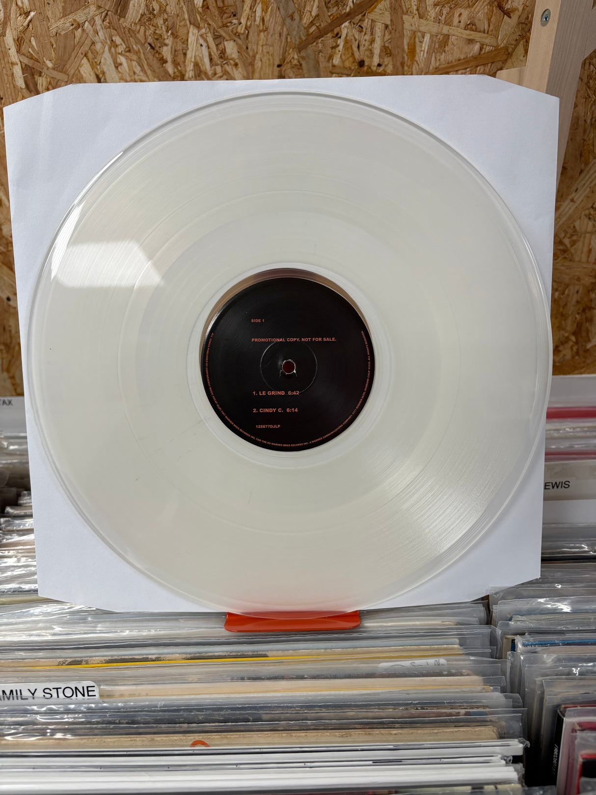 Prince - Black Album - Clear - Radio Promo - VINYL