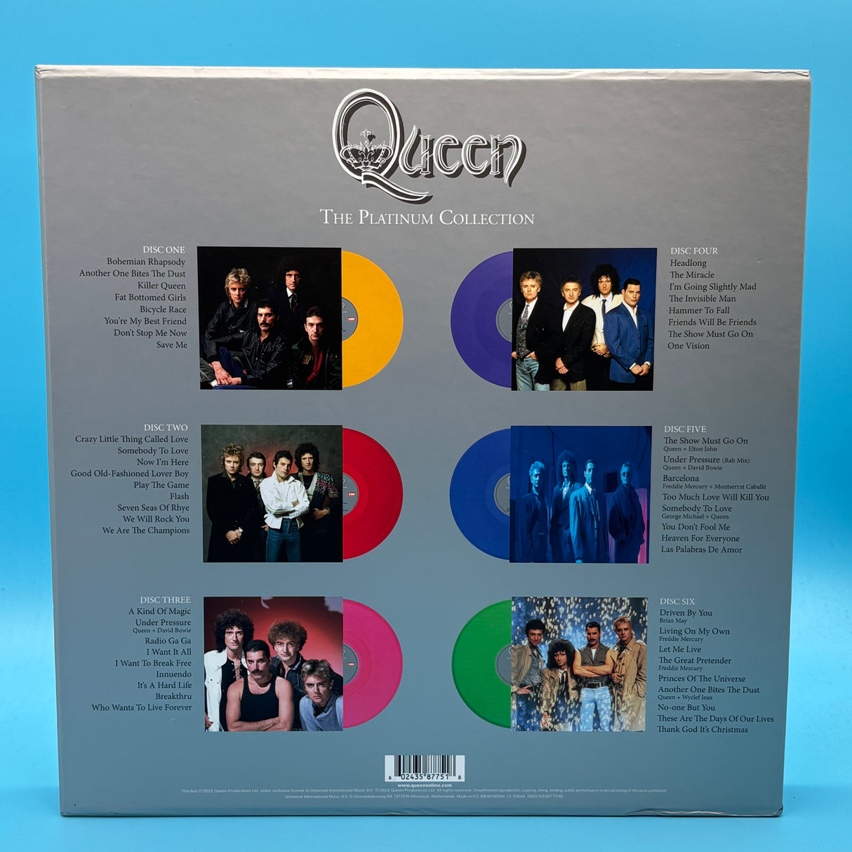 Queen - Platinum Collection Coloured Vinyl