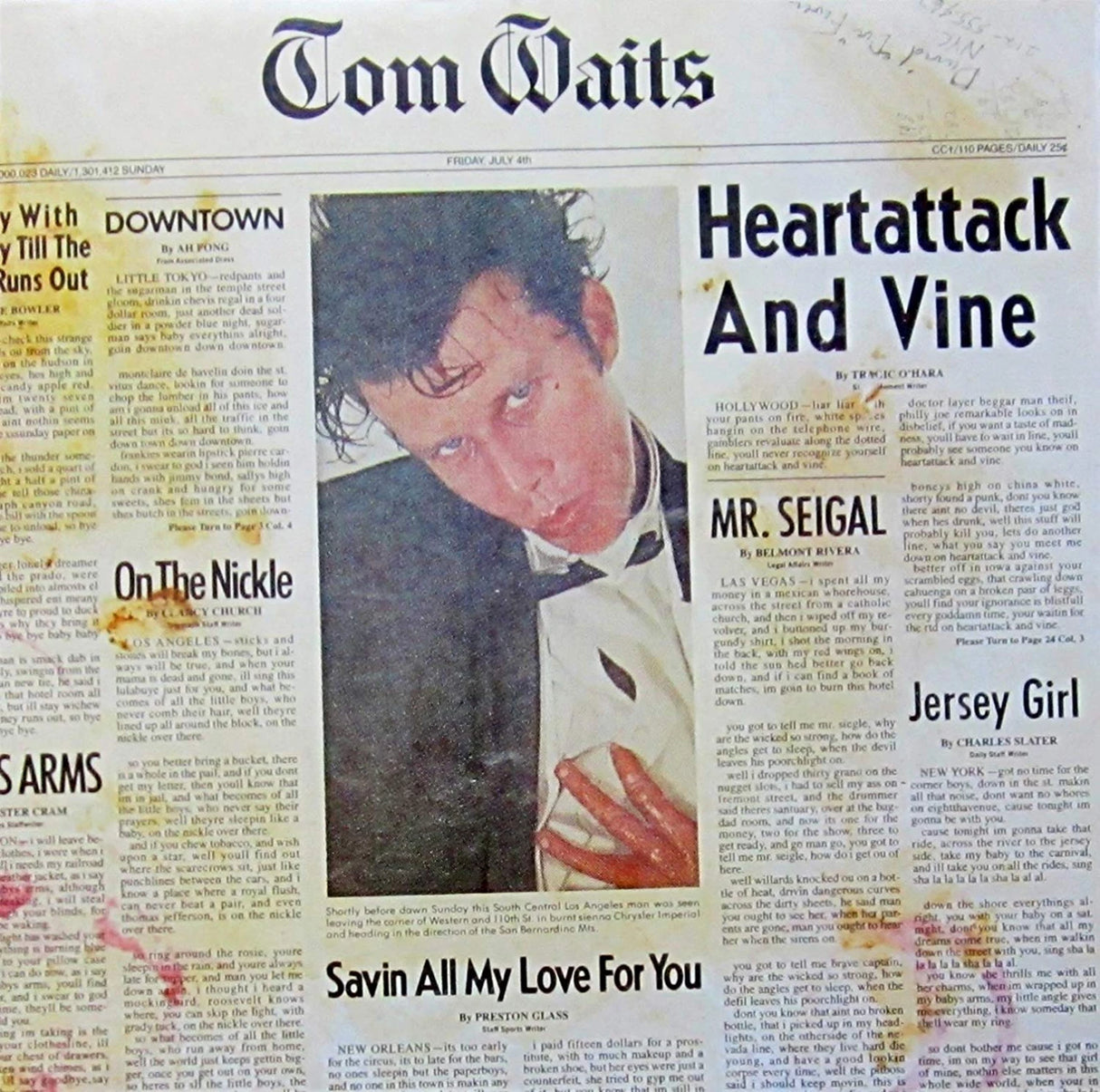 Tom Waits - Heartattack and Vine - Vinyl