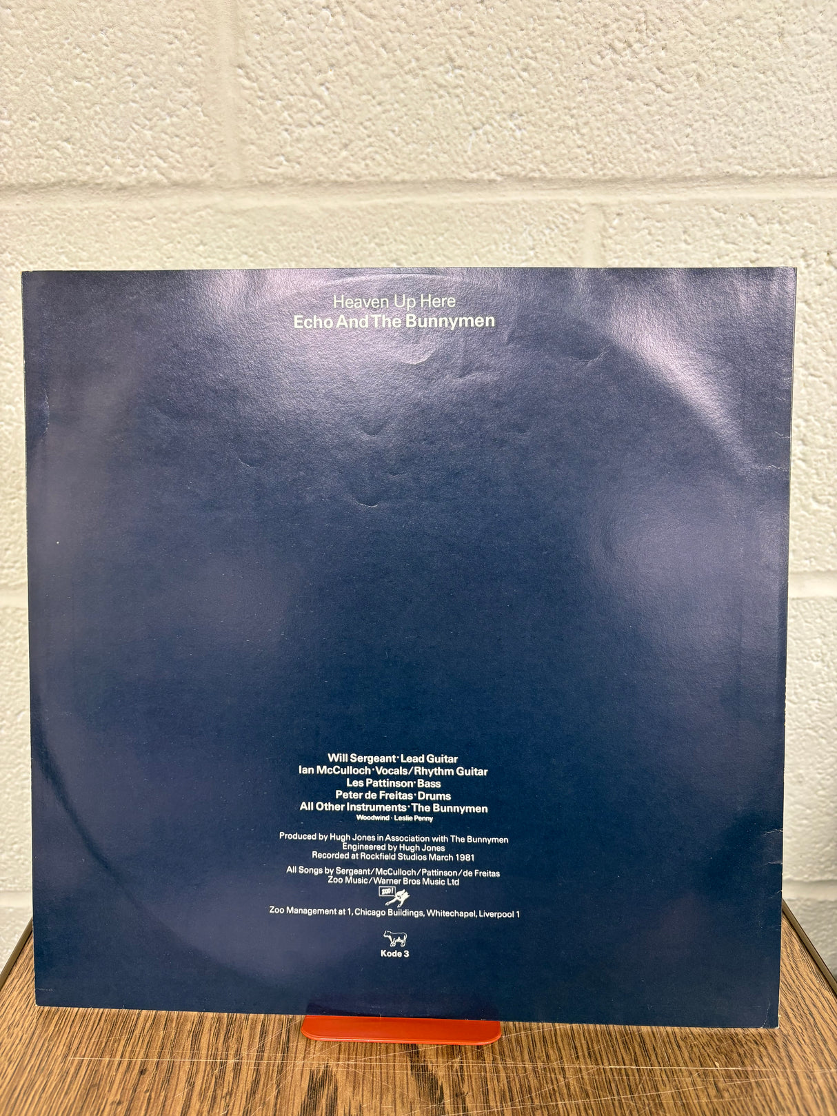 Echo And The Bunnymen - Heaven Up Here - VINYL