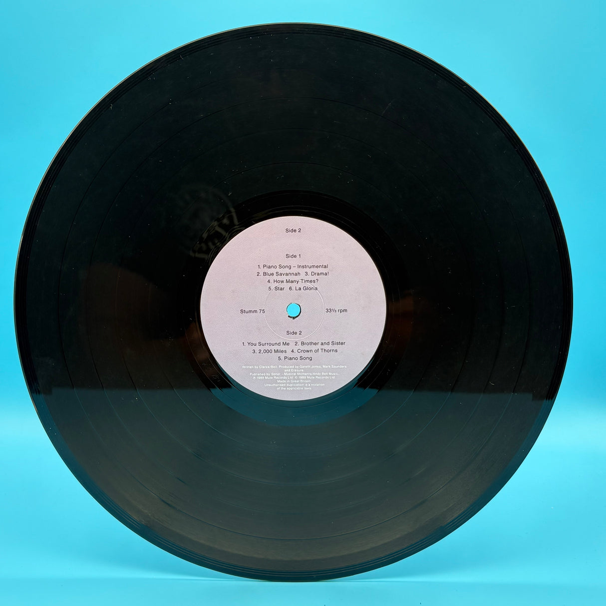 Erasure - Wild! Vinyl