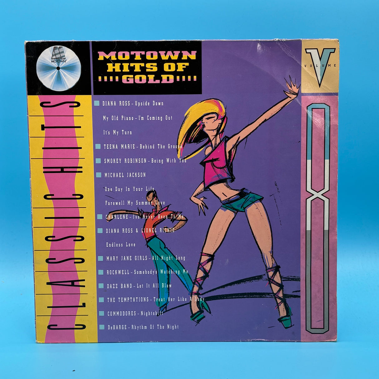 Motown Hits Of Gold Vol 8 Vinyl