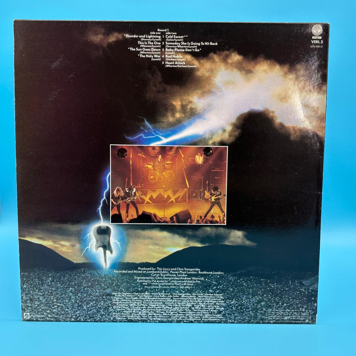 Thin Lizzy - Thunder And Lightening Vinyl