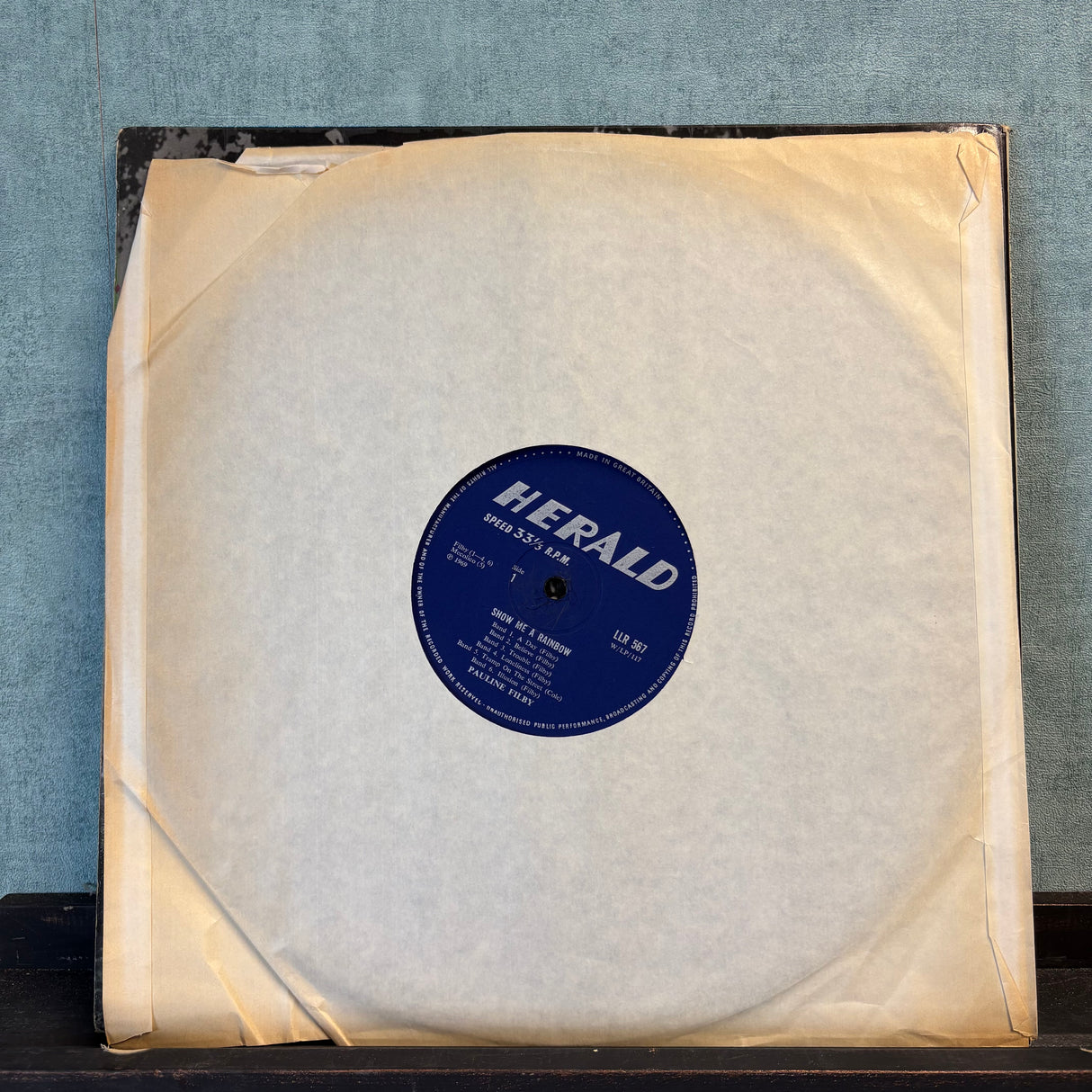 Pauline Filby - Show Me A Rainbow - Herald Original - VINYL