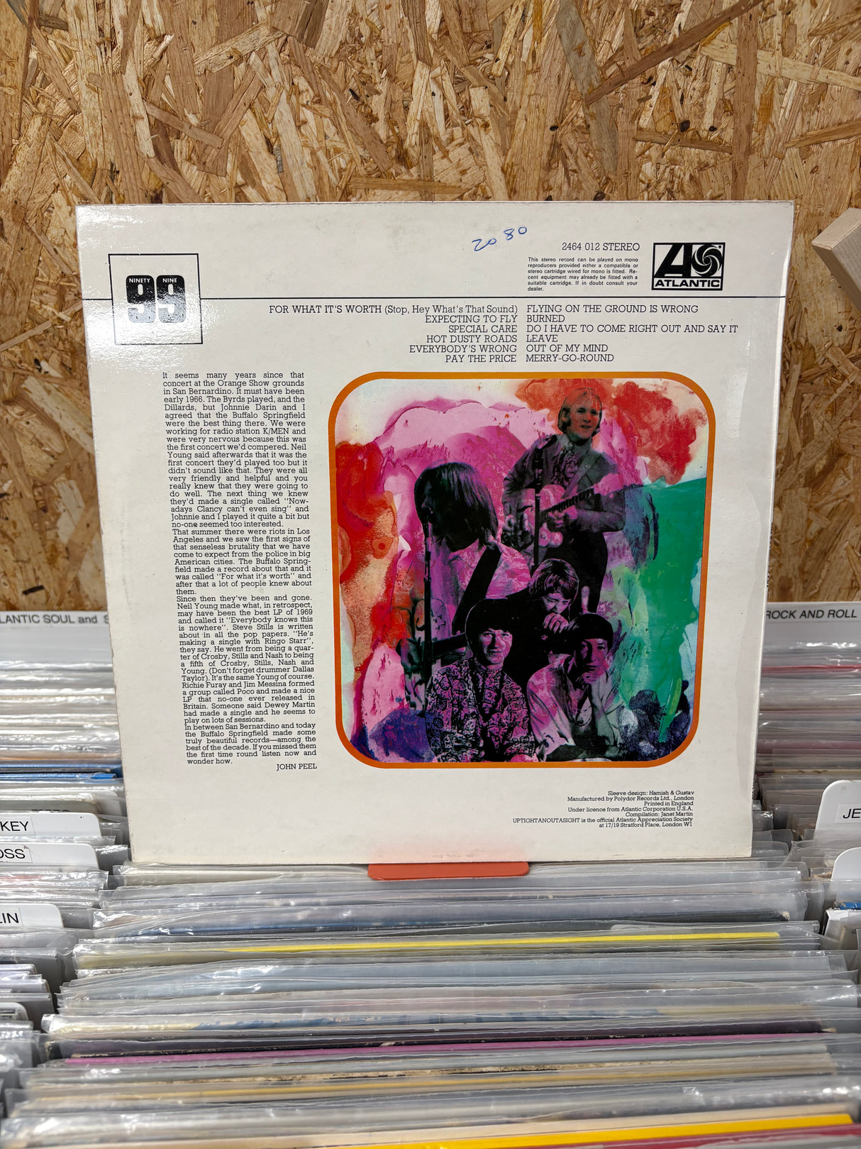 Buffalo Springfield - Expecting To Fly - VINYL