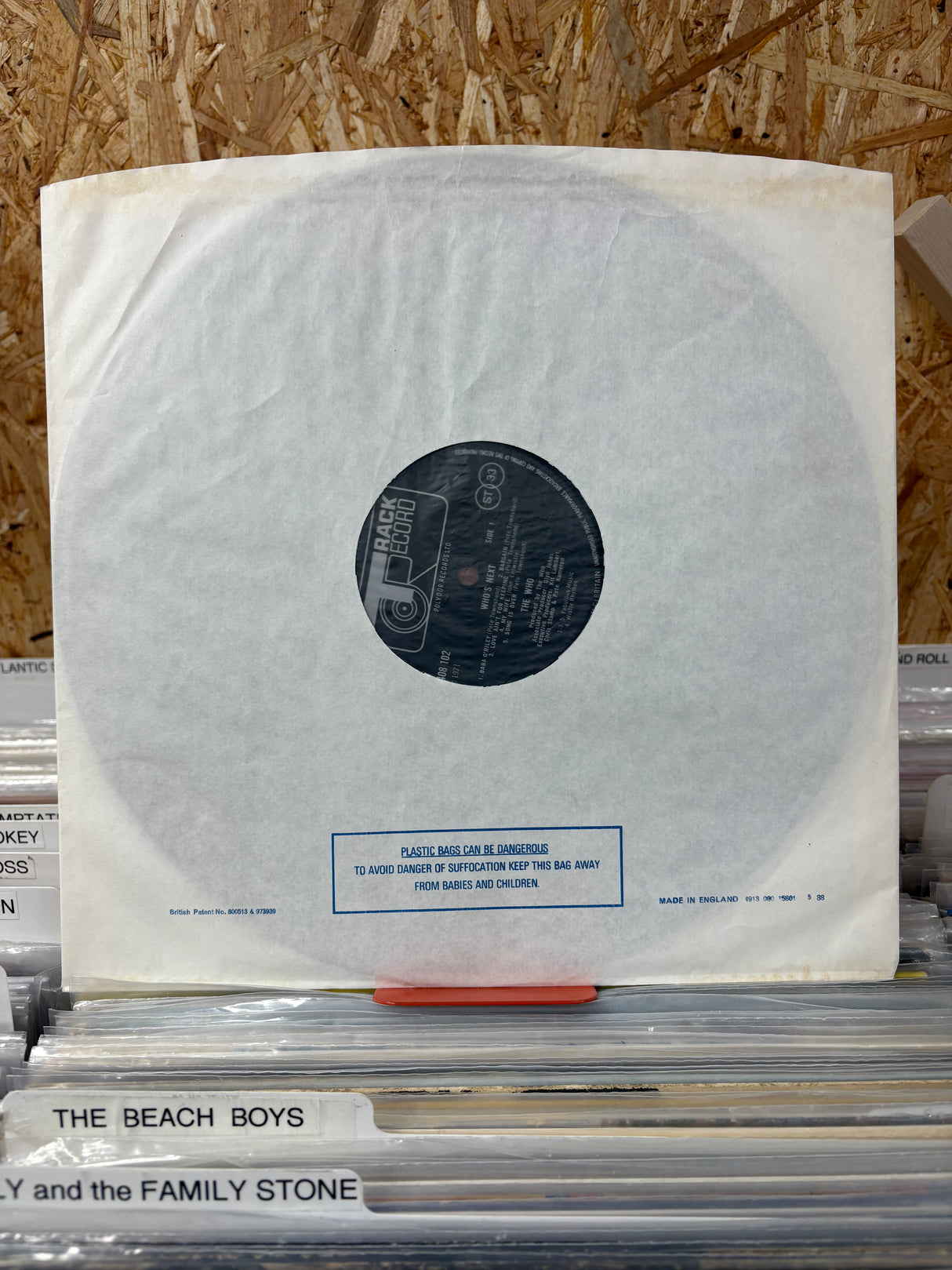 The Who - Who's Next - 1st Press Track Records - VINYL