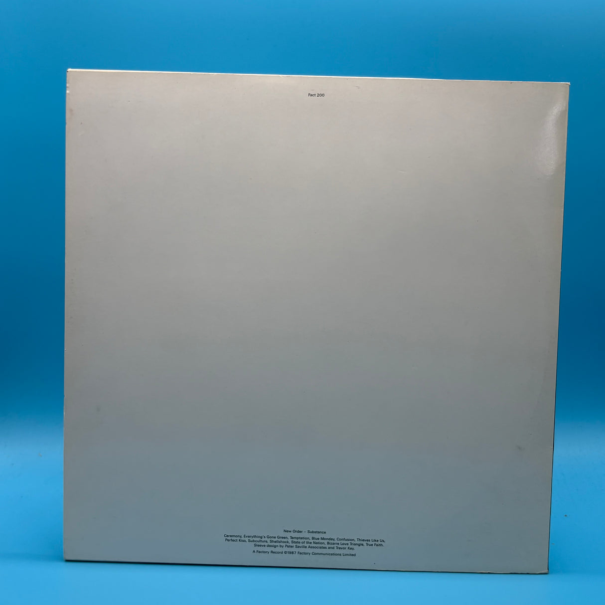 New Order - Substance 1987 Vinyl