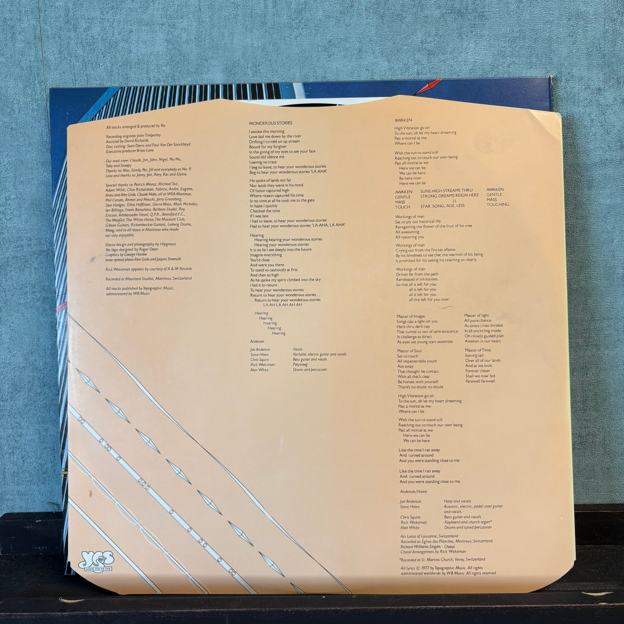 Yes - Going For The One - VINYL