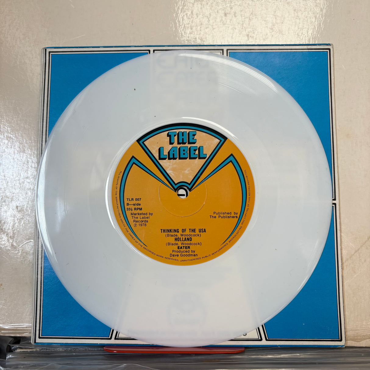 Eater - Live EP Promo White Vinyl