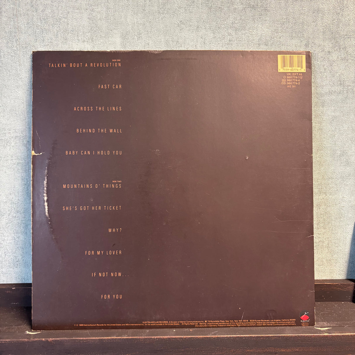 Tracy Chapman - Tracy Chapman - Original - VINYL