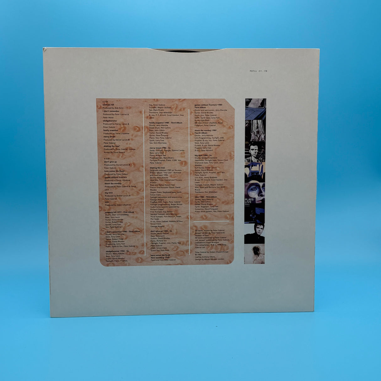Peter Gabriel - Shaking The Tree Vinyl