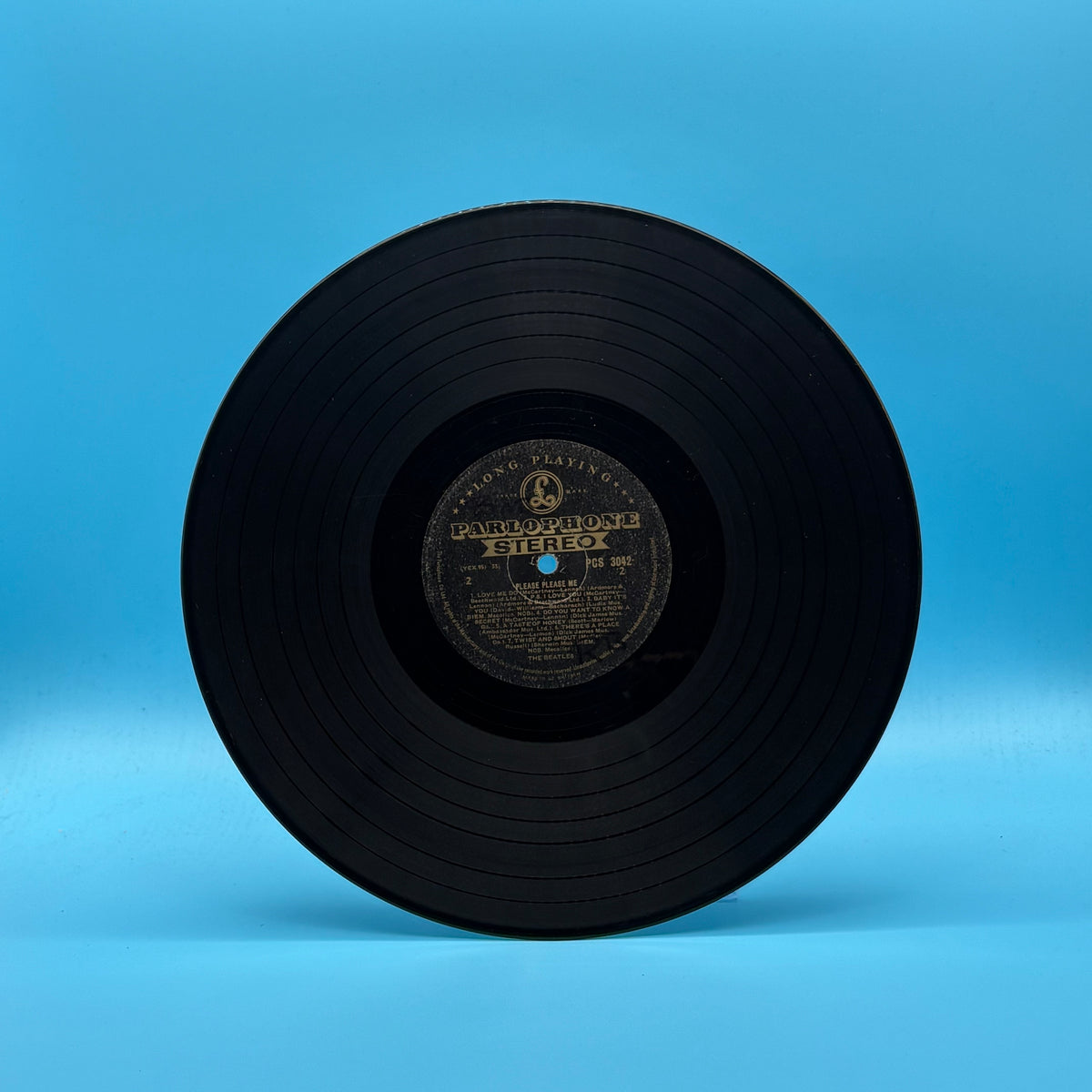 The Beatles - Please Please Me Gold Stereo Vinyl