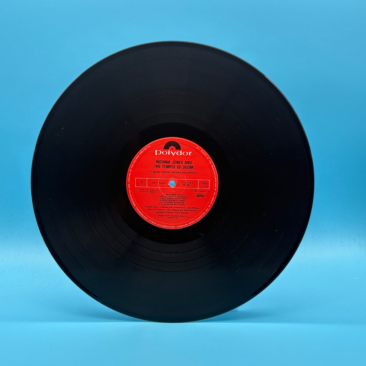 Indian Jones - Temple of Doom OST Vinyl