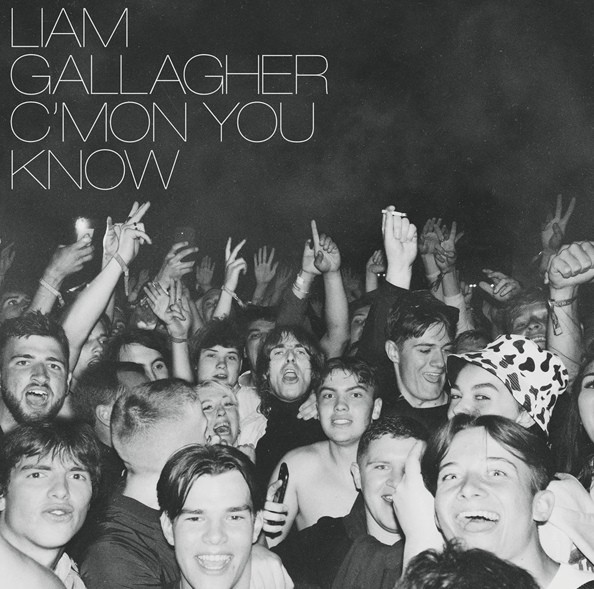Liam Gallagher - C MON YOU KNOW - BLACK LP VINYL