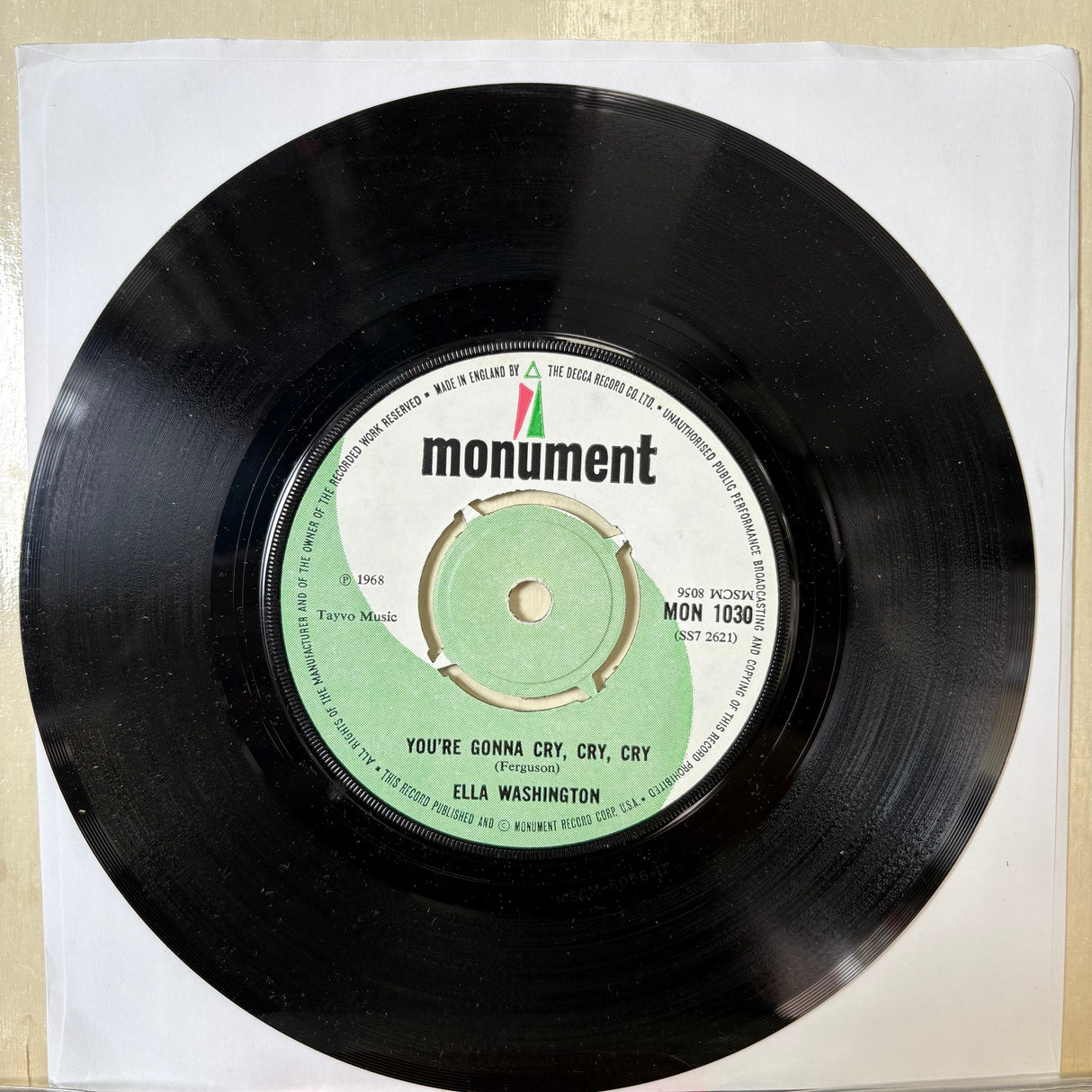 Ella Washington - He Called Me Vinyl Single