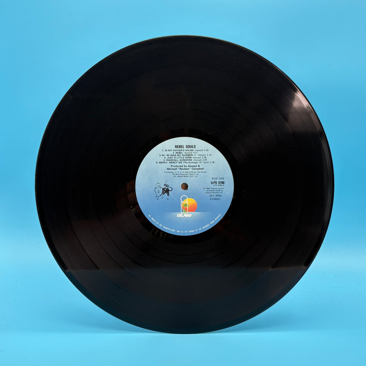 Aswad - Rebel Souls Vinyl
