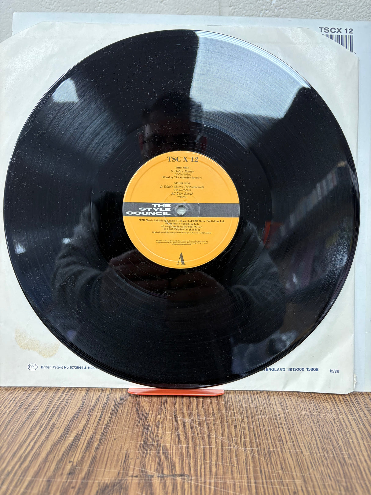 The Style Council - Didn’t Matter - 12” Single - VINYL