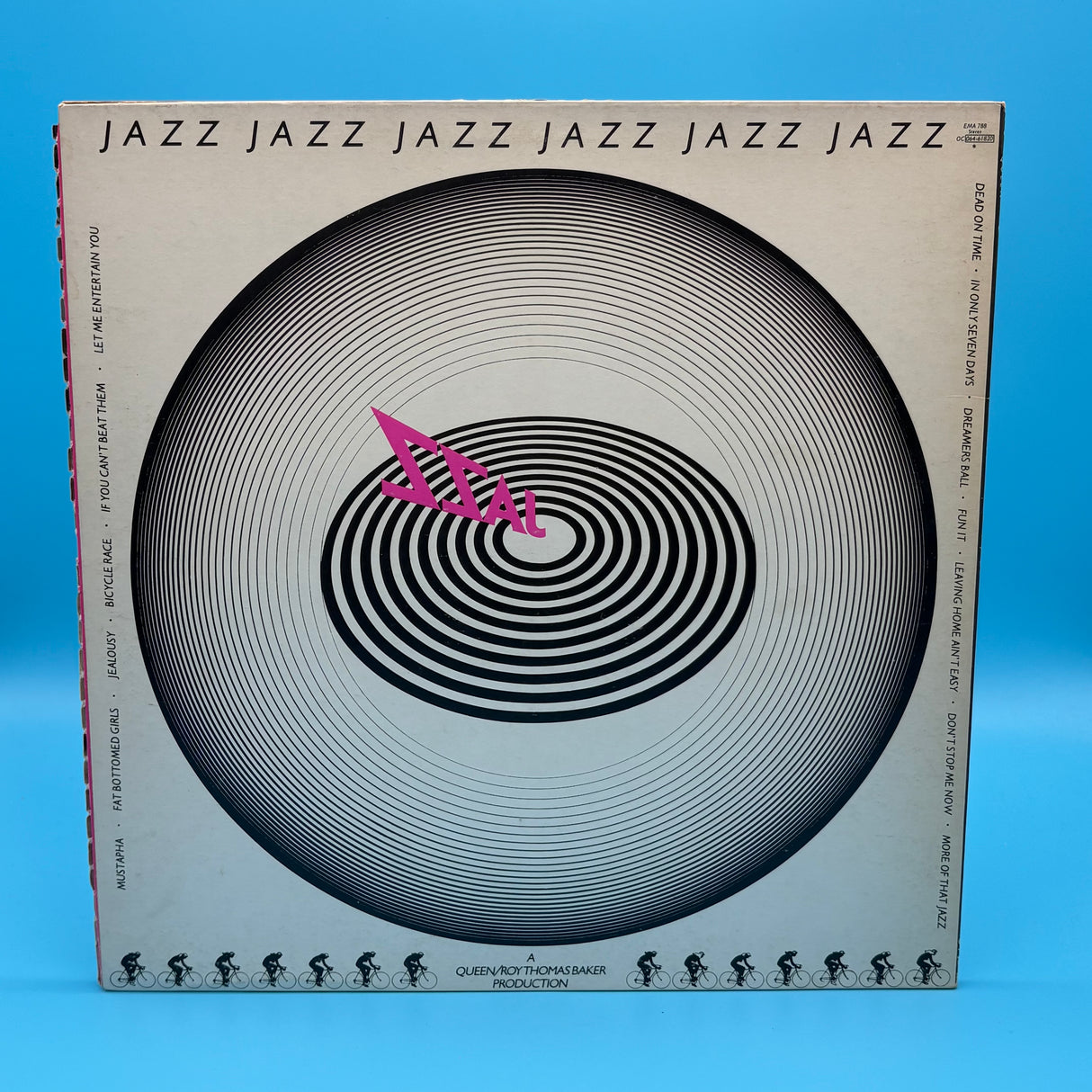 Queen - Jazz With Attached Poster Vinyl