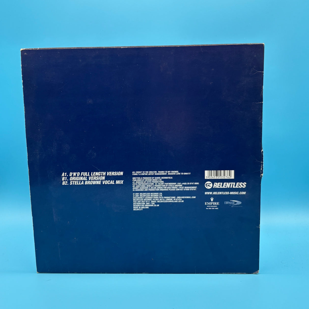 Daniel Bedingfield - Gotta Get Thru This 12" Single Vinyl