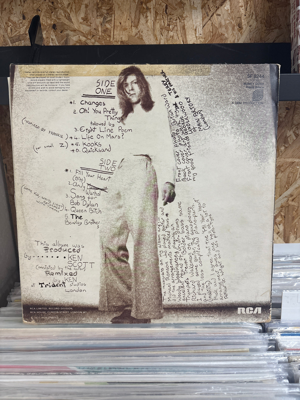 David Bowie - Hunky Dory - VINYL