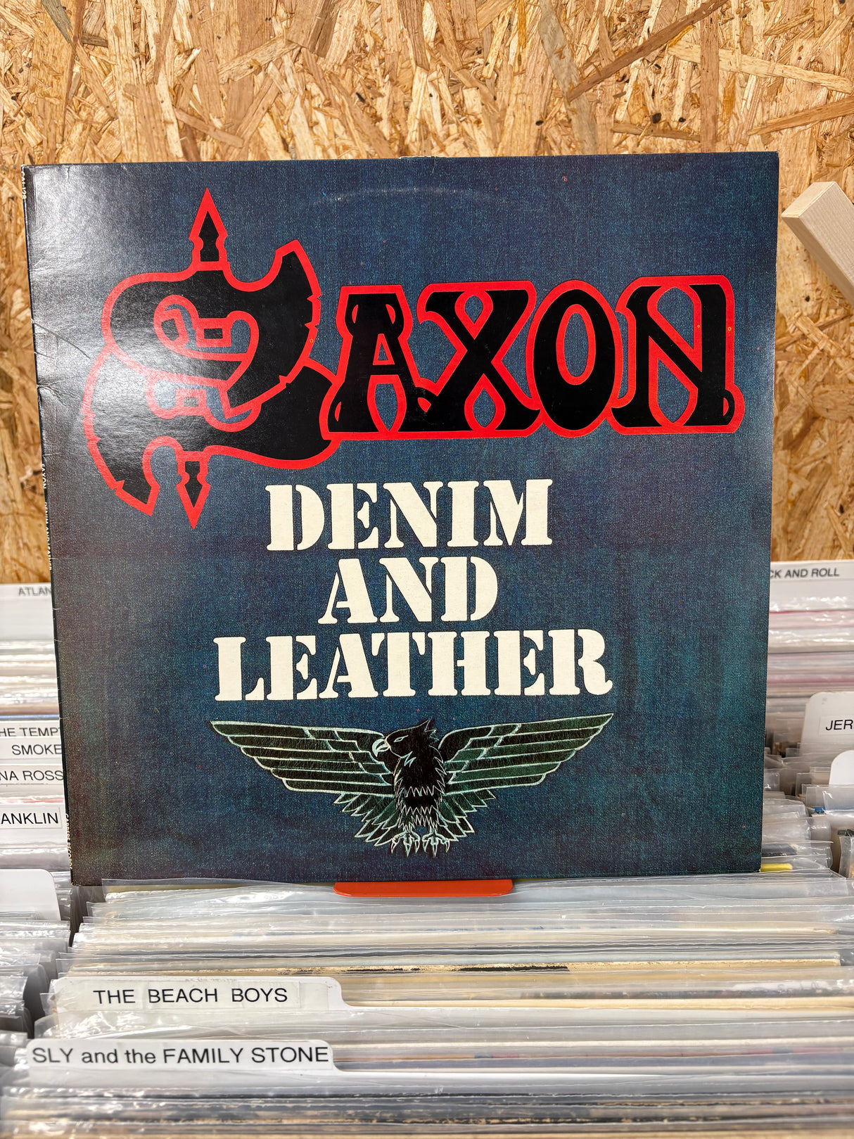 Saxon - Denim and Leather - VINYL