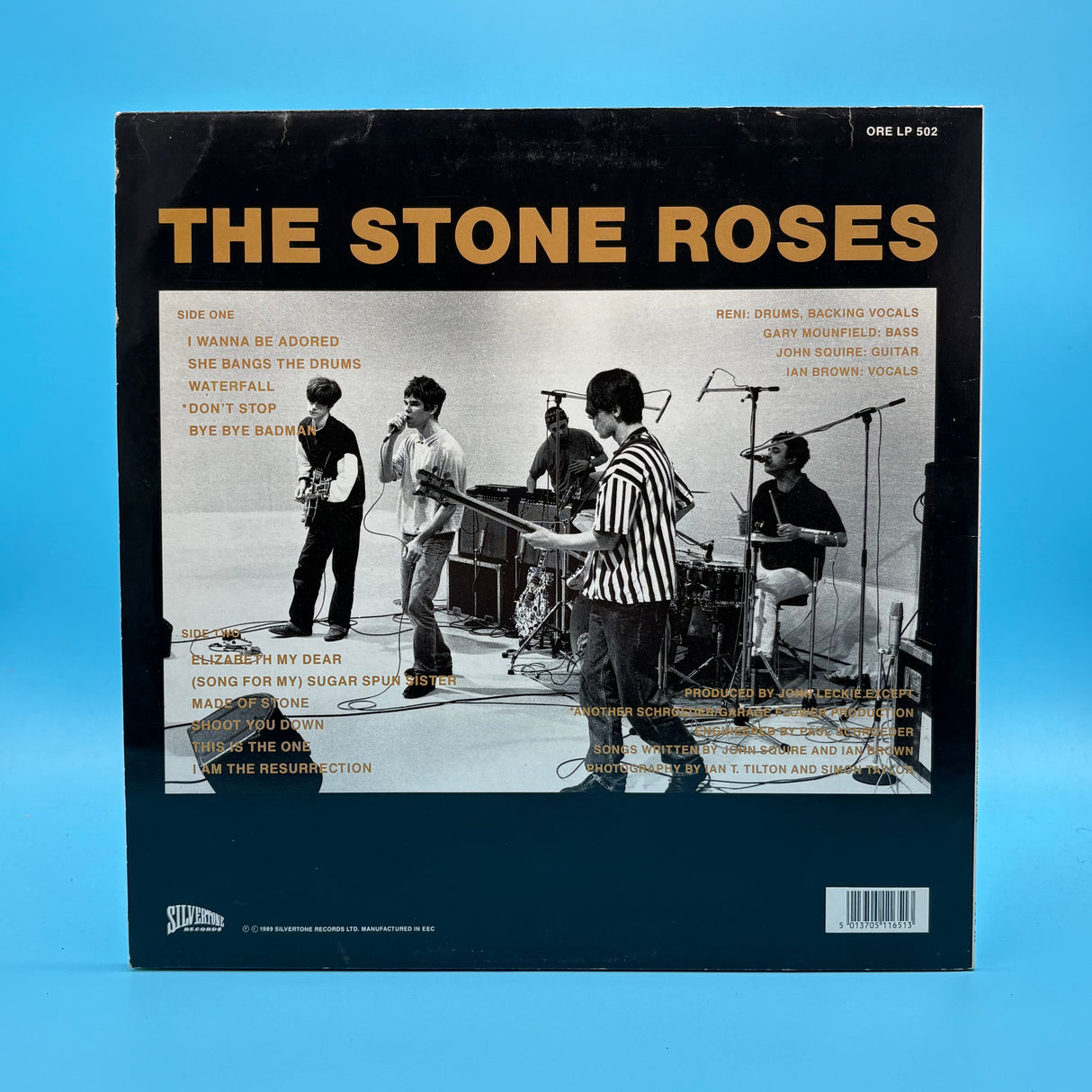 The Stone Roses - The Stone Roses Original Embossed Sleeve Vinyl
