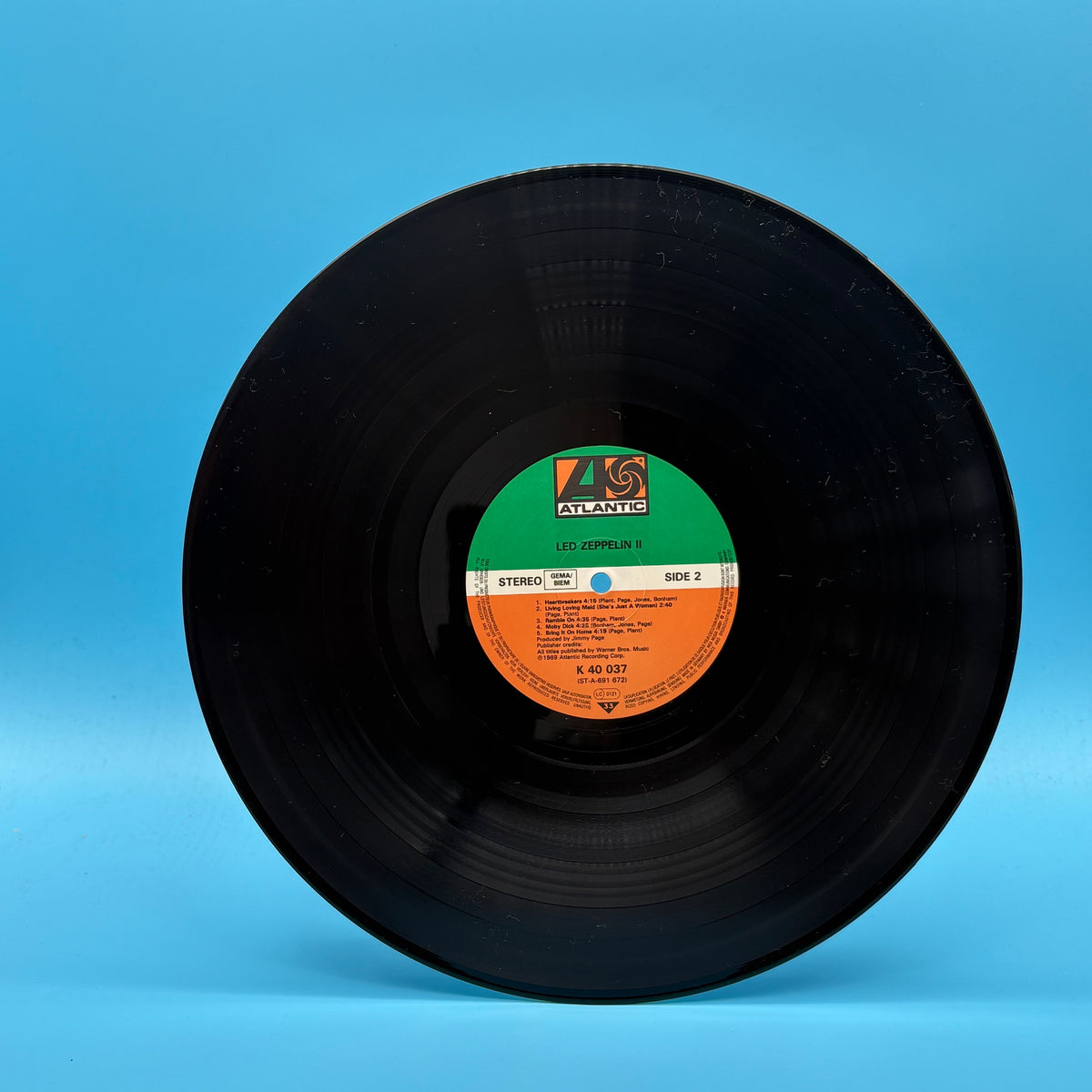 Led Zeppelin- II Reissue Vinyl
