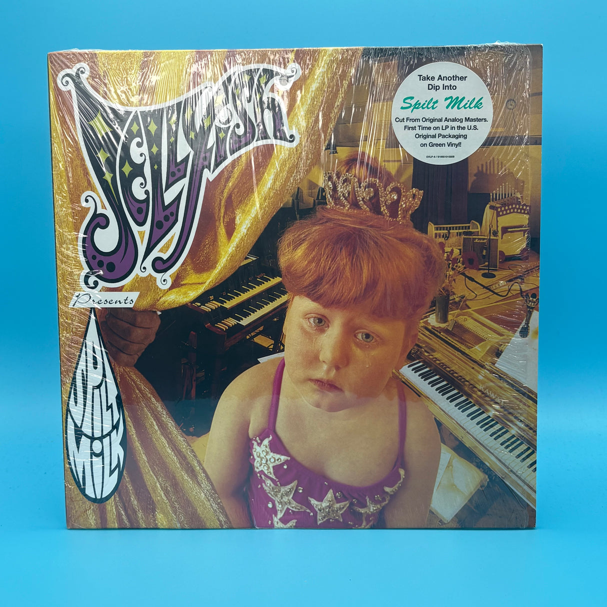 Jellyfish - Spilt Milk 2012 Reissue Ltd to 1500 copies with Postcard Green Vinyl