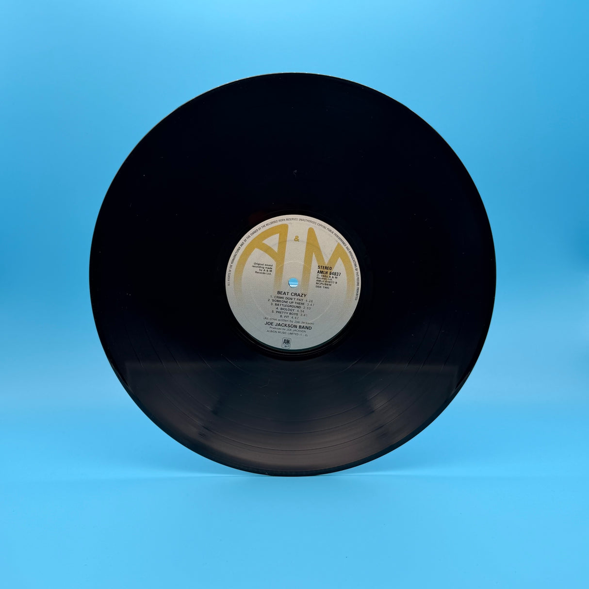 Joe Jackson Band - Beat Crazy With Poster And Ticket Stubs Vinyl