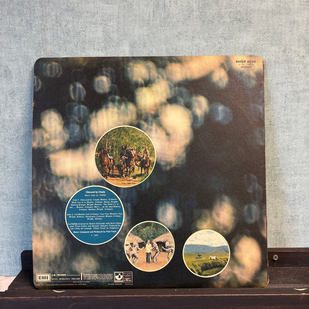 Pink Floyd - Obscured By Clouds - VINYL A1/B1 rare withdrawn