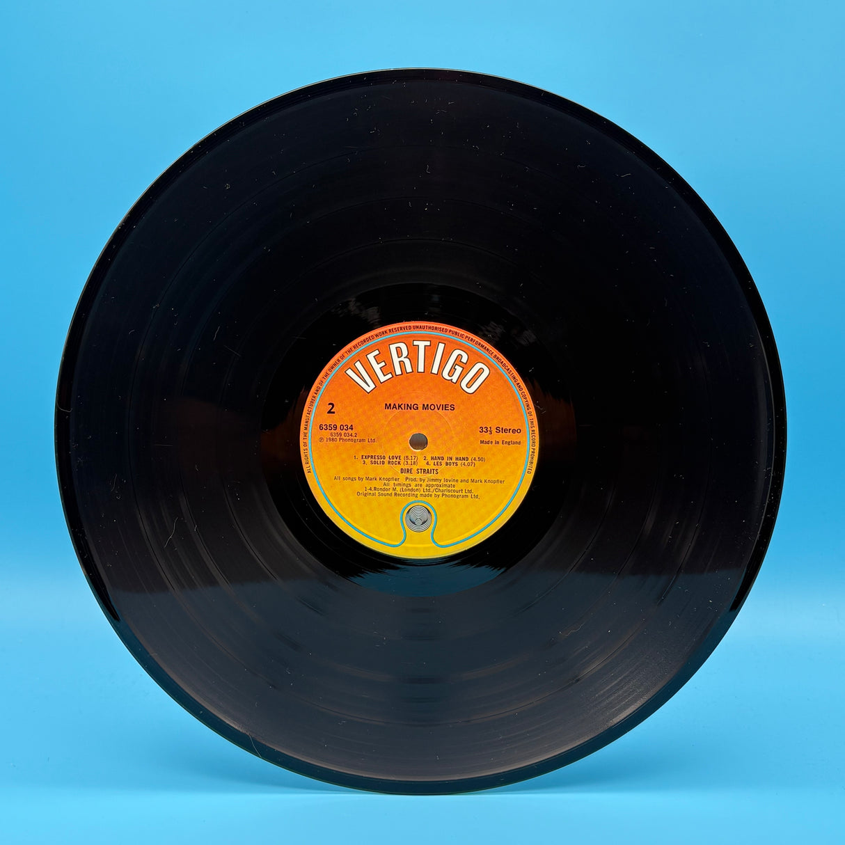 Dire Straits - Making Movies in Original Shrink Vinyl