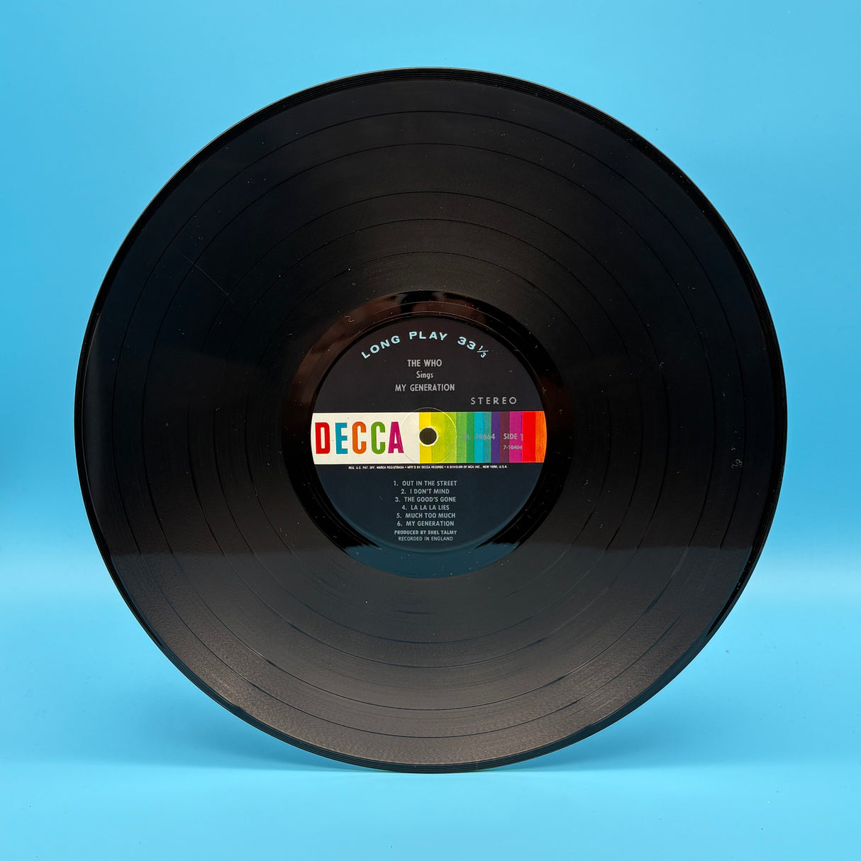 The Who - Sing My Generation Vinyl