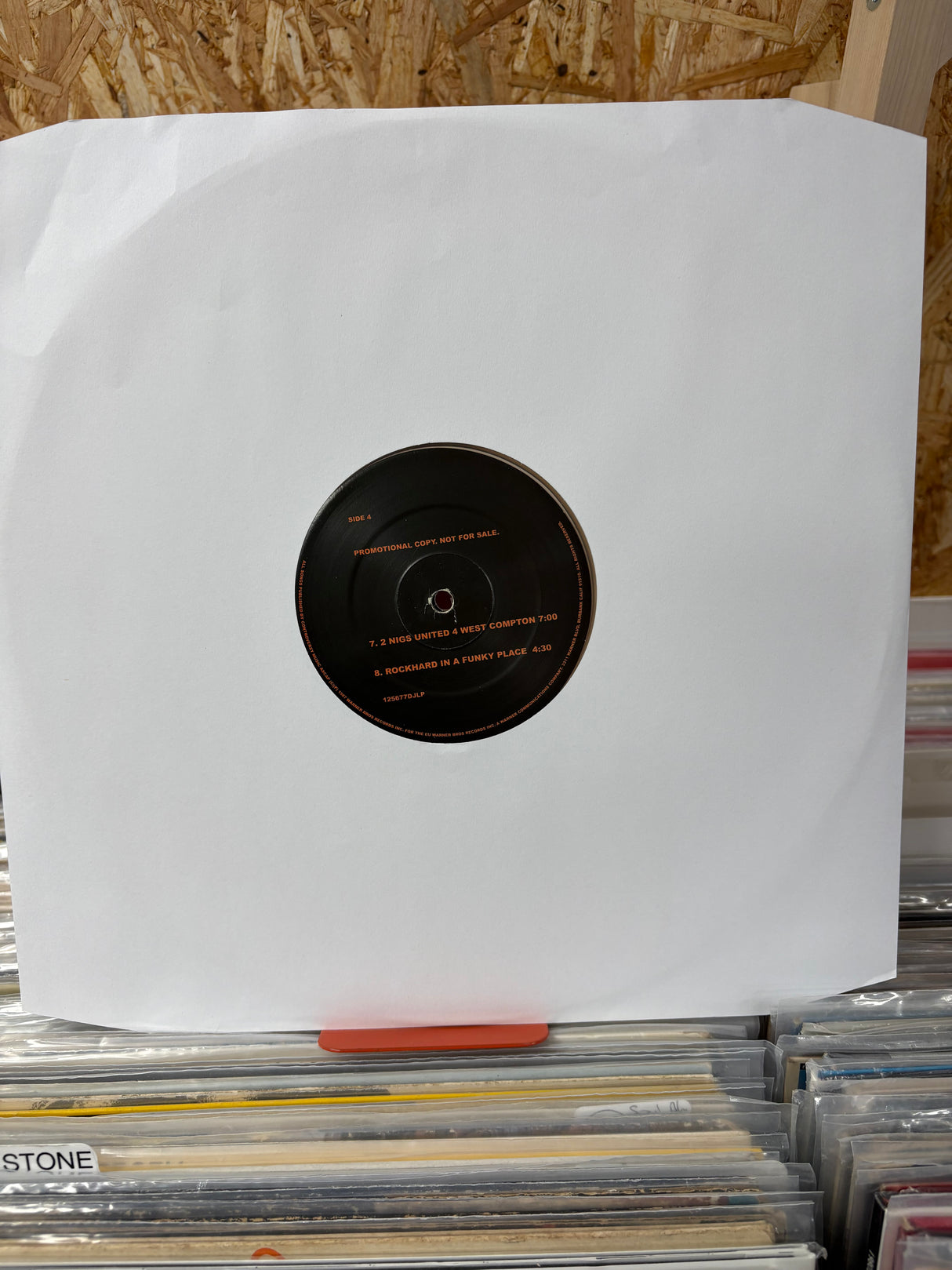 Prince - Black Album - Clear - Radio Promo - VINYL