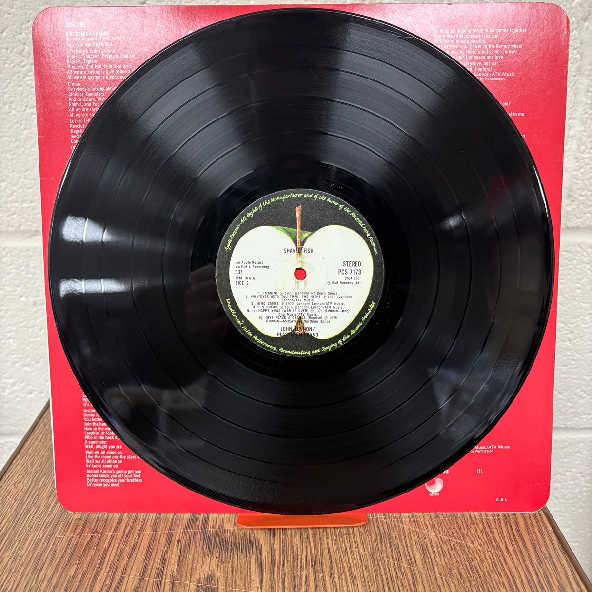 John Lennon & The Plastic Ono Band - Shaved Fish - VINYL