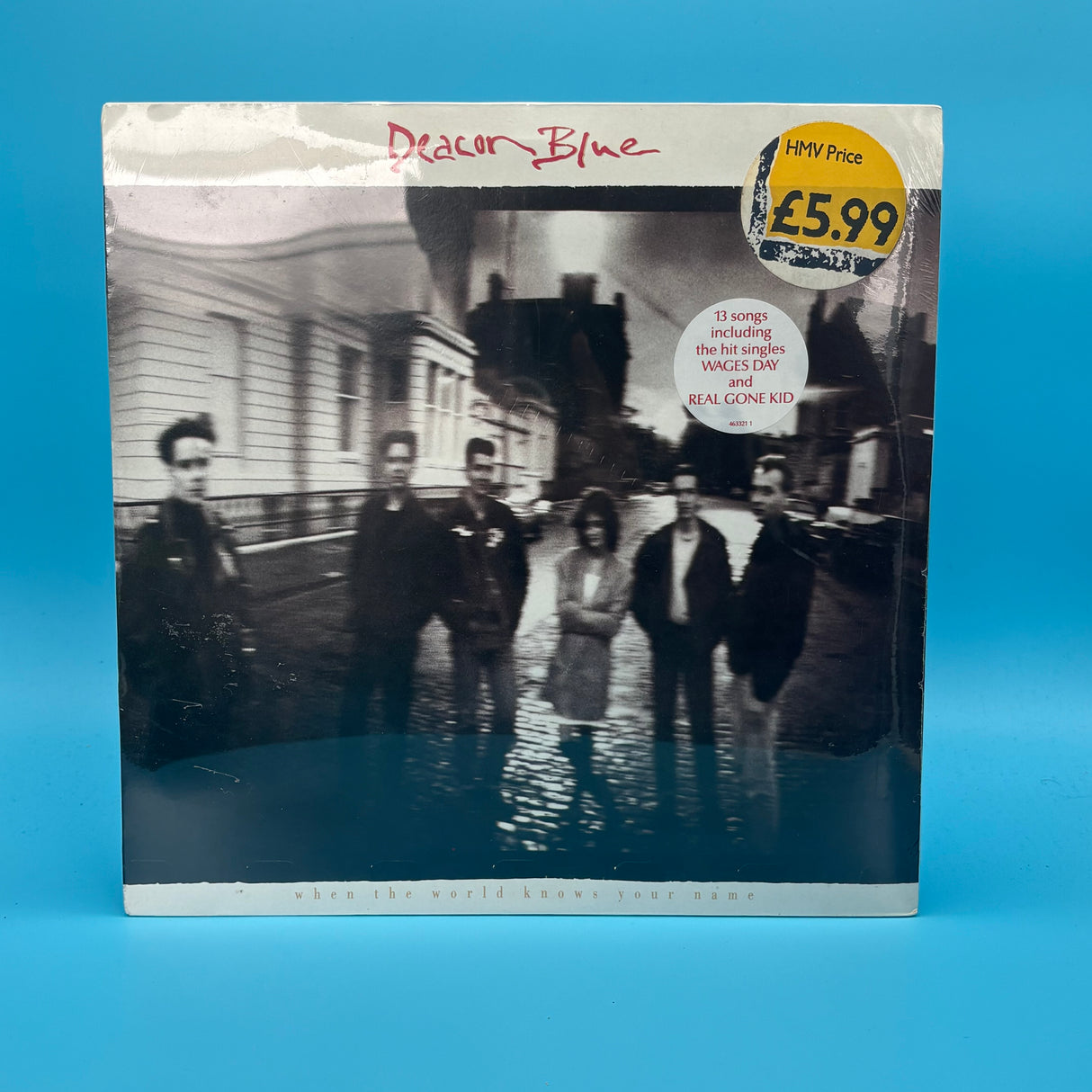 Deacon Blue - When The World Knows Your Name Original Sealed Vinyl