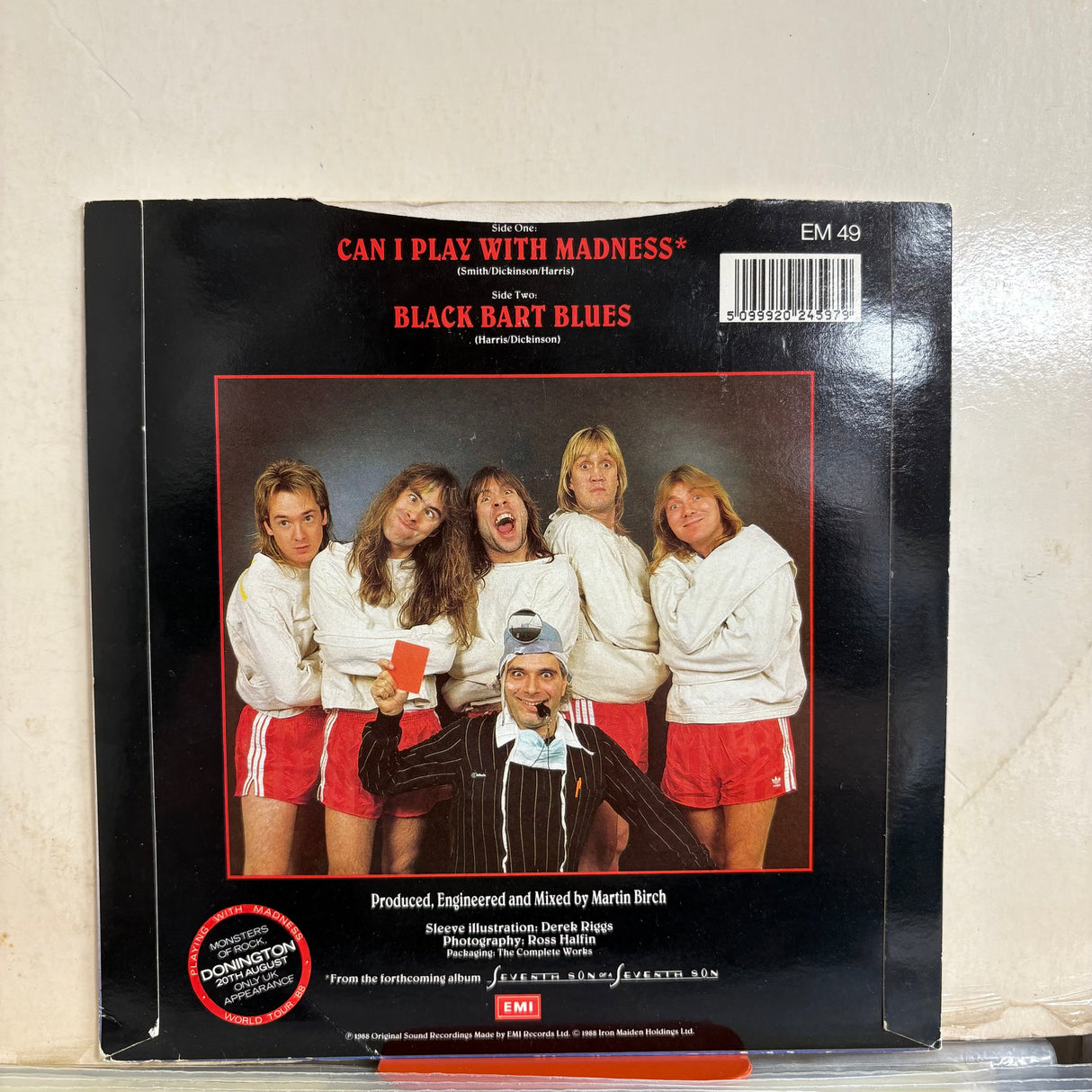 Iron Maiden - Can I Play With Madness Vinyl