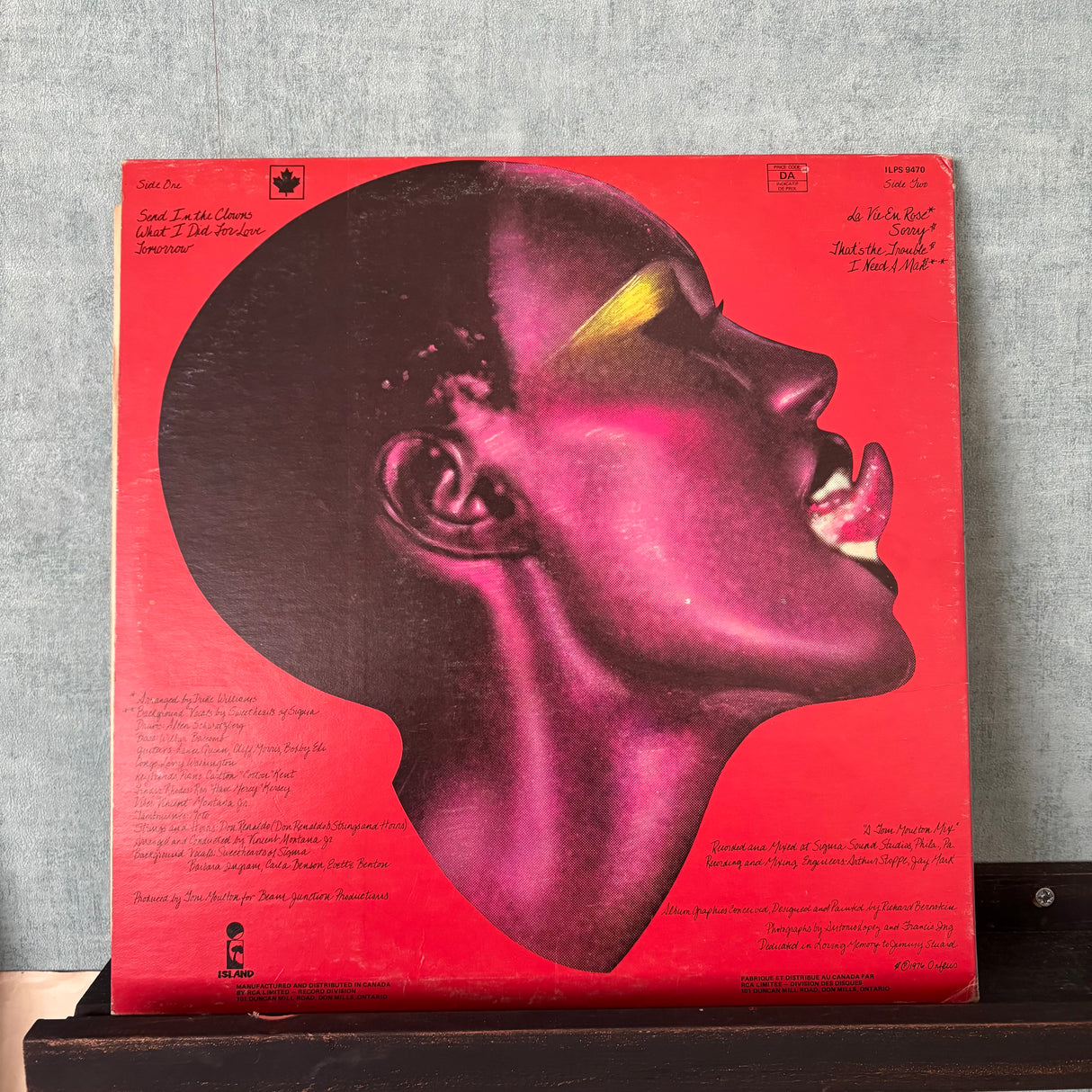 Grace Jones - Portfolio - VINYL
