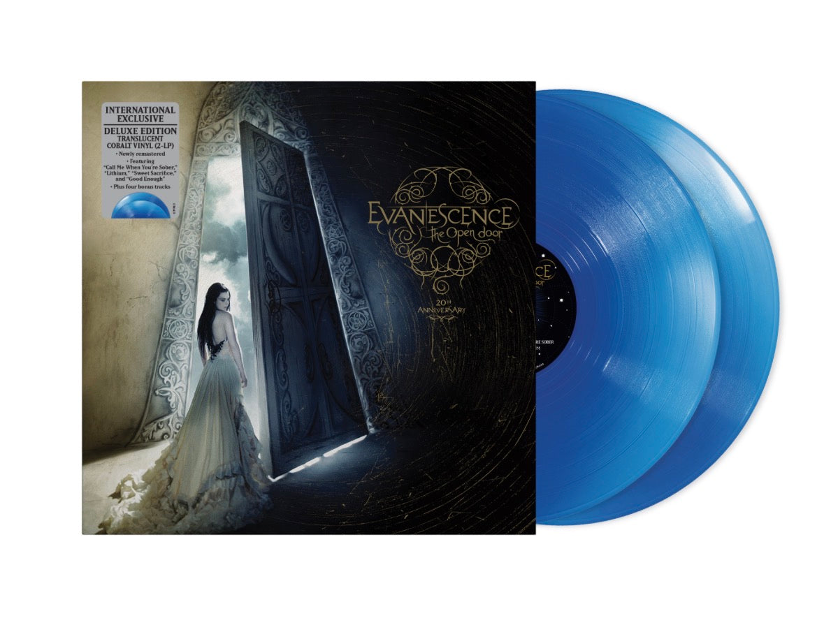 Evanescence - The Open Door (Deluxe Edition) Translucent Cobalt Vinyl