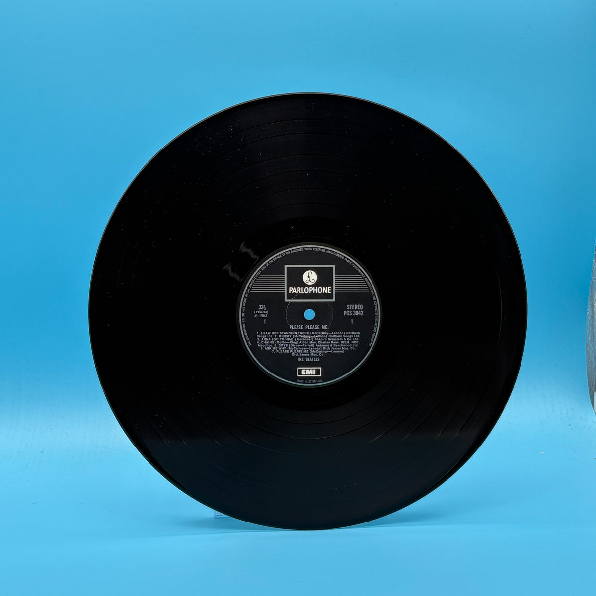 The Beatles - Please Please Me (Label Error on Side 2) Vinyl