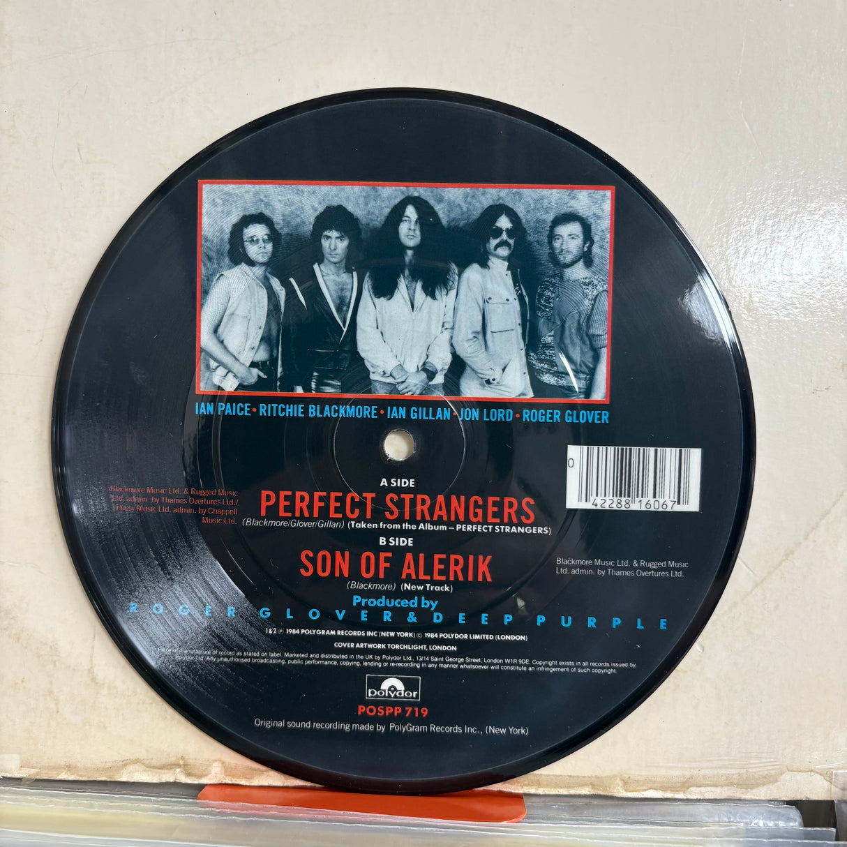 Deep Purple - Perfect Stranger Picture Disc Vinyl