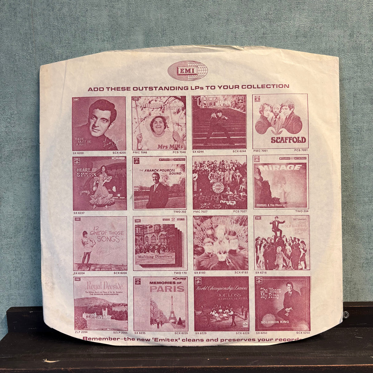 Pink Floyd - Saucerful Of Secrets - Blue Columbia - Stereo - VINYL