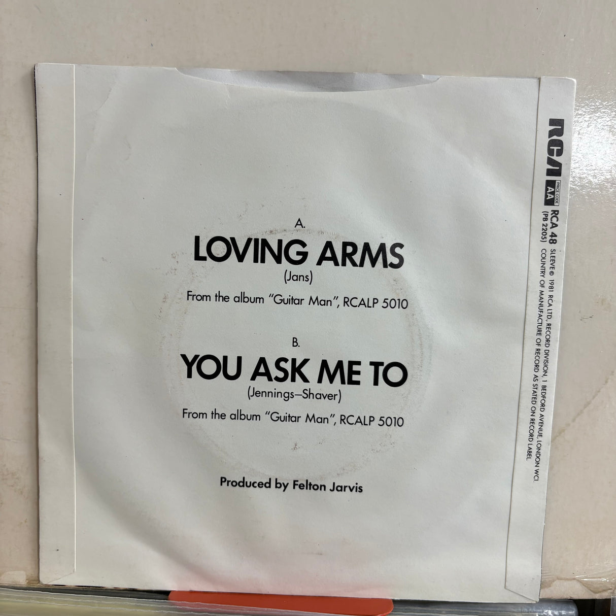 Elvis Presley - Loving Arms Vinyl