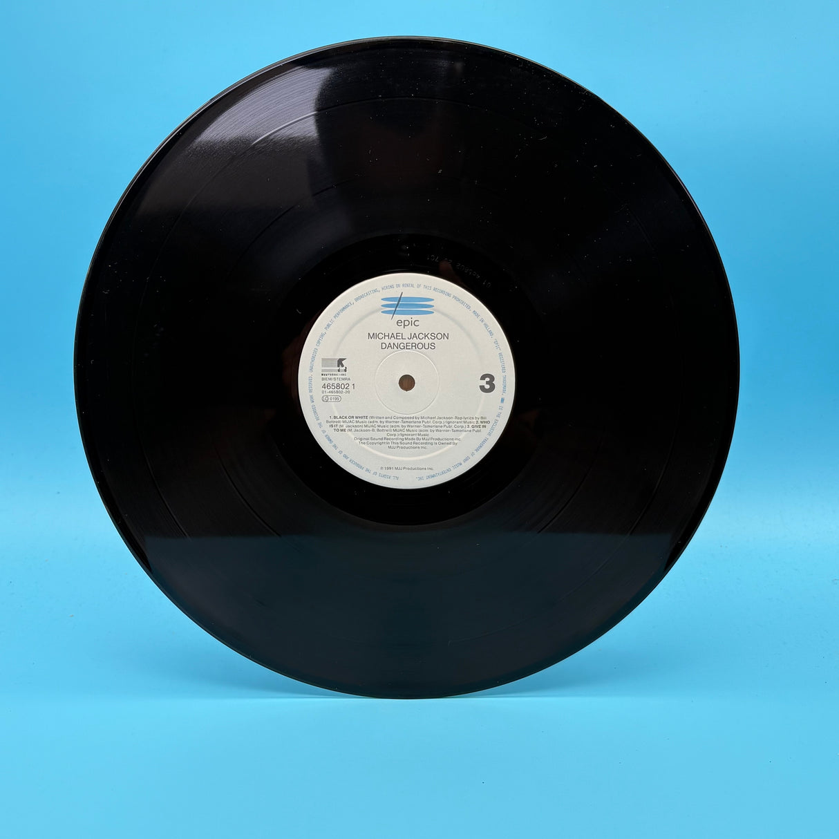 Michael Jackson - Dangerous First Press Vinyl
