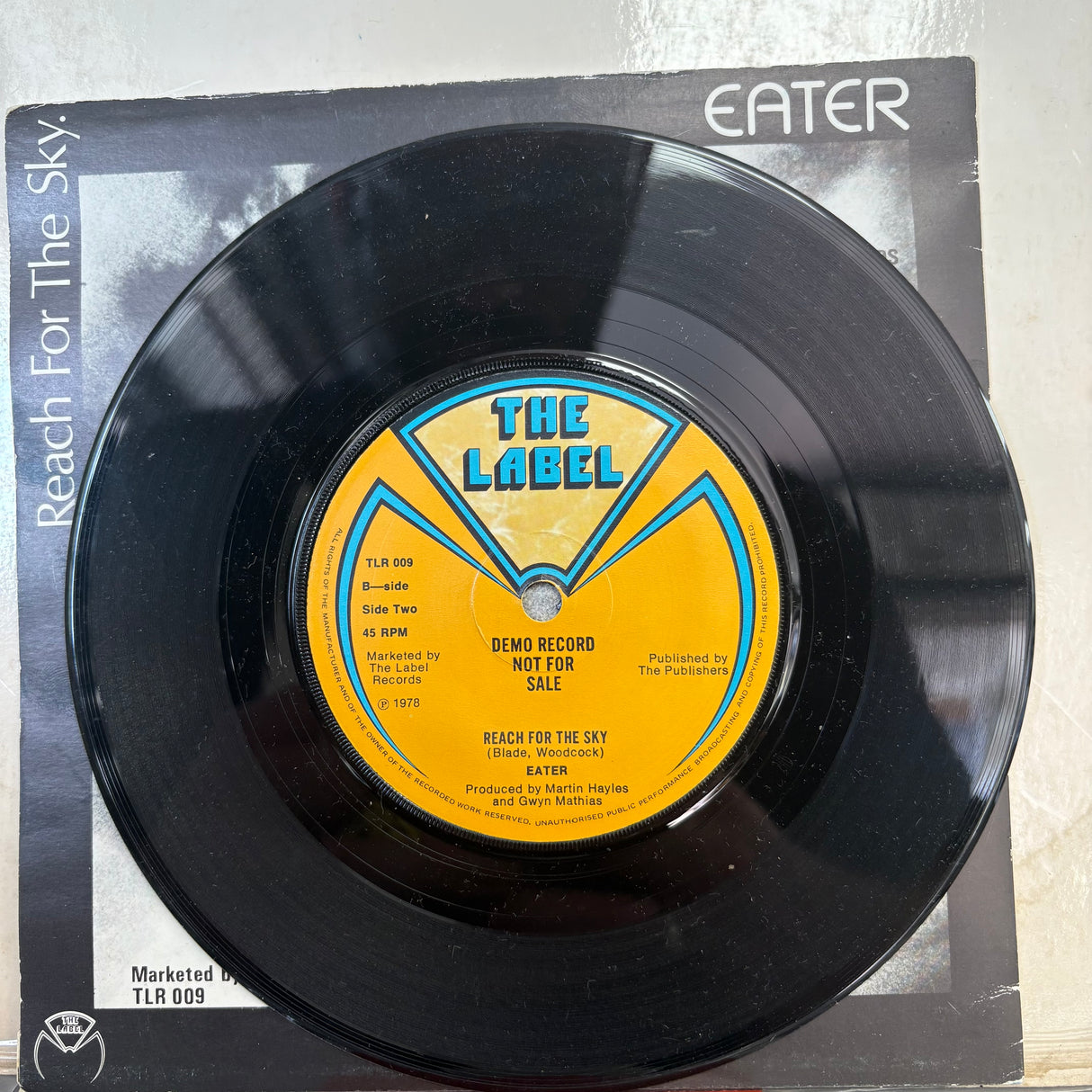 Eater - What’s She Wants She Needs Promo Vinyl