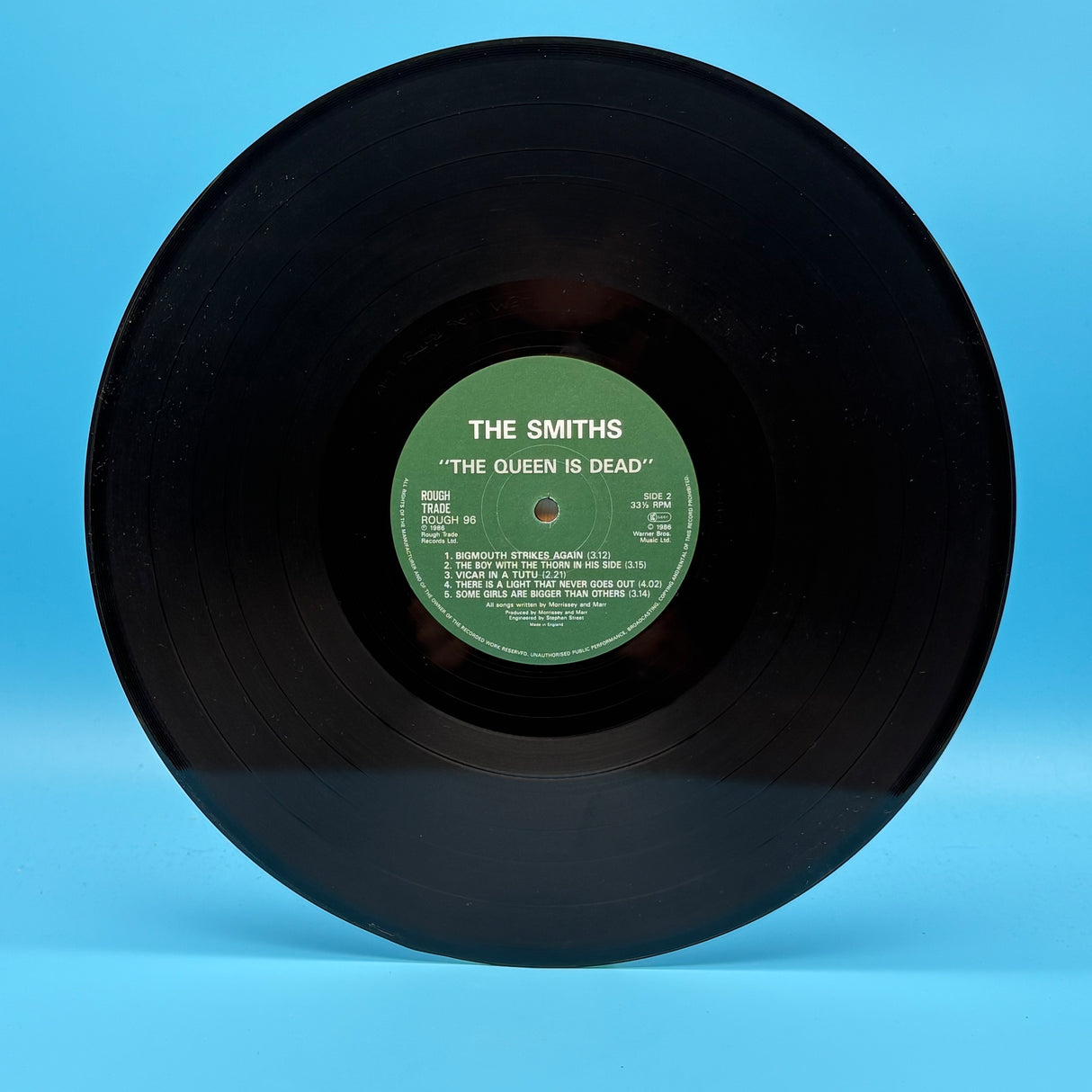 The Smiths - The Queen Is Dead Original Rough Trade Vinyl