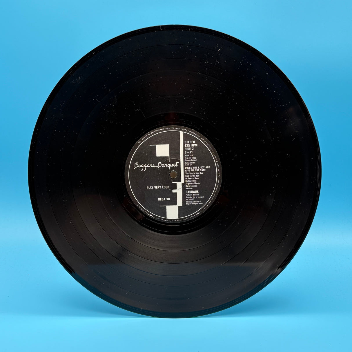 Bauhaus - Press The Eject And Give Me The Tape Vinyl