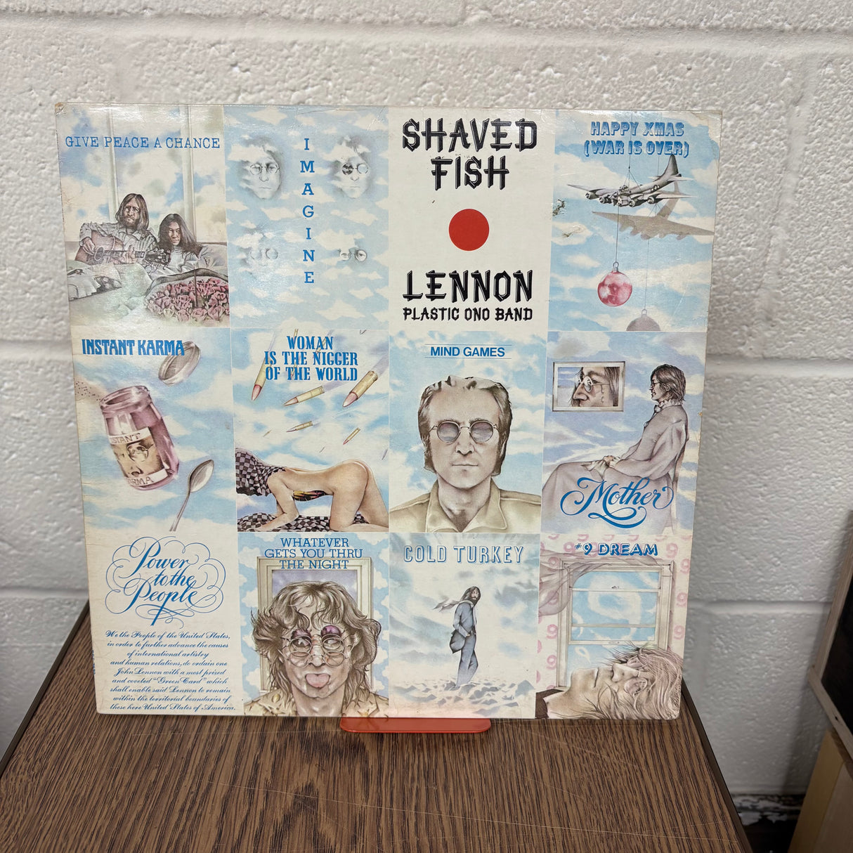 John Lennon & The Plastic Ono Band - Shaved Fish - VINYL