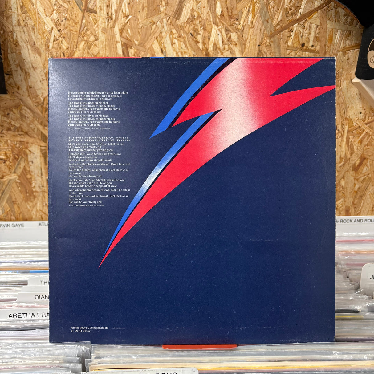 David Bowie - Aladdin Sane - With Fan Club Insert - VINYL